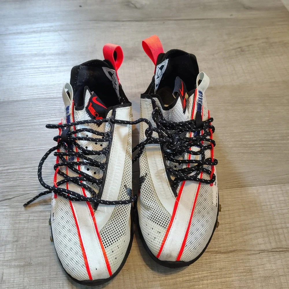 Nike React ISPA Ghost Aqua Total Crimson CT2692-400 Mens 4.5 Womens 6